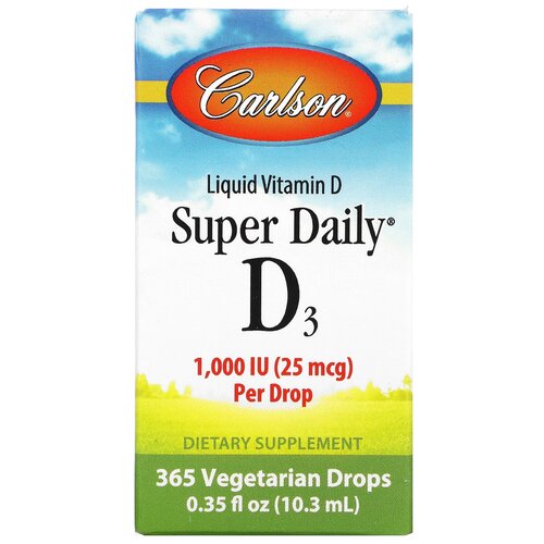 ���� Super Daily D3 �-� �/��. ������ ��., 1000 ME, 10.3 ��, 80 �