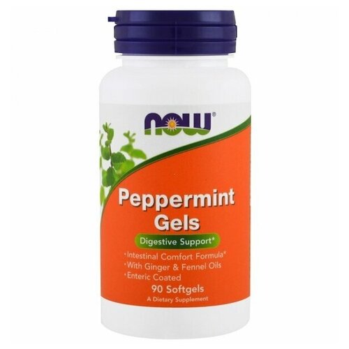   NOW Peppermint Gels 90   -     , -  