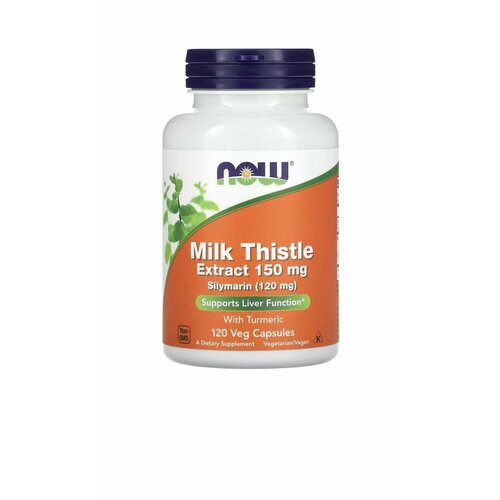      NOW Milk Thistle Extract 150 mg Silymarin (120 mg) 120   -     , -  