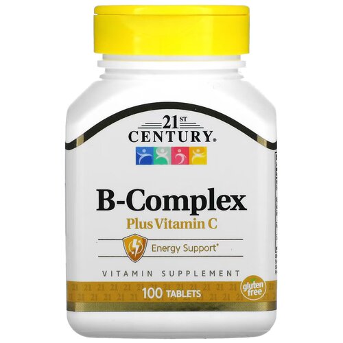    21st Century B-Complex Plus Vitamin C, 150 , 100 .  -     , -  