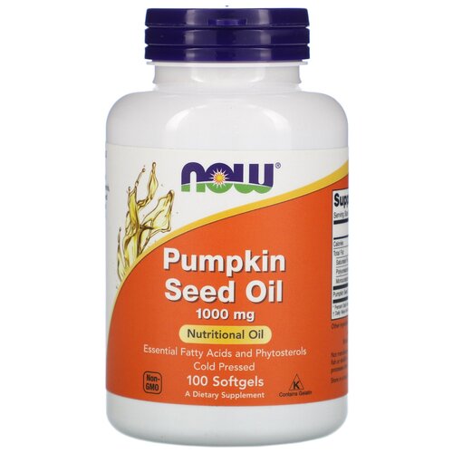    NOW Pumpkin Seed Oil 1000 , 210 , 1000 , 100 .  -     , -  