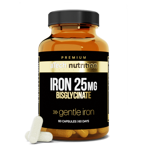   Iron 25mg /  25  aTech Nutrition Premium   60   -     , -  