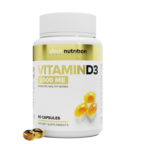 ���� ������� D3 / �3 2000 �� 250 �� aTech nutrition 90 ������