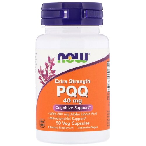    NOW PQQ Extra Strength, 50 , 40 , 50 .  -     , -  