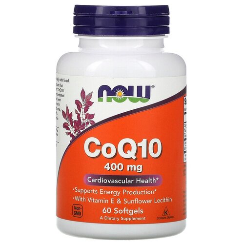    NOW CoQ10 400       , 190 , 400 , 60 .  -     , -  