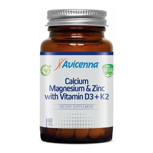 ���� Avicenna Calcium Magnesium & Zink with Vitamin D3 + K2 ���., 217 �, 60 ��.
