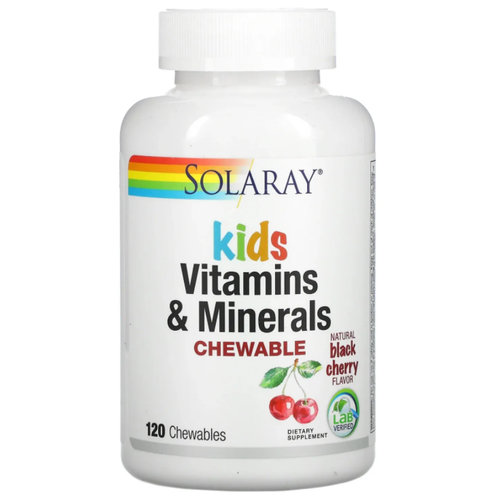    Solaray Kids Vitamins & Minerals Chewable (   ) 120   (Solaray)  -     , -  