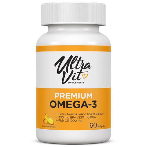   UltraVit Premium Omega-3 ., 200 , 60 .  -     , -  