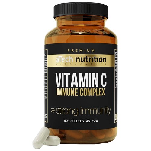    aTech Nutrition Premium Vitamin C Immune Complex, 0.6 , 90 .  -     , -  