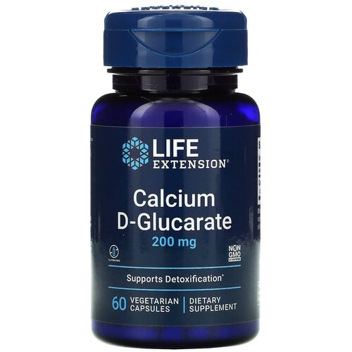 ���� ������� Life Extension Calcium D-Glucarate, 50 �, 100 ��, 200 ��, 60 ��.