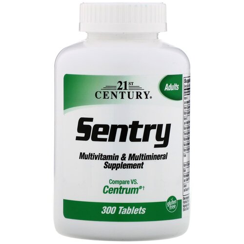 ���� Sentry Multivitamin & Multimineral Supplement, 100 �, 300 ��., 1 ��.