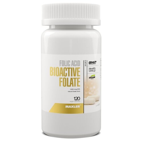   MAXLER Folic Acid BioActive Folate ., 120 , 120 .  -     , -  