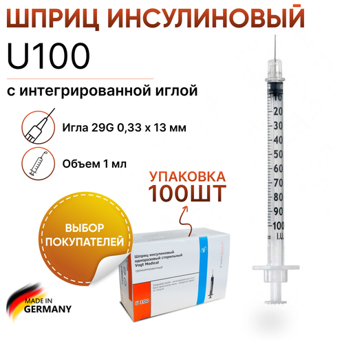     1     29G (0.3313 ) Vogt Medical - 100   -     , -  