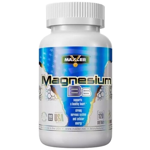 ���� MAXLER Magnesium B6 ���., 120 �, 120 ��., 1 ��.
