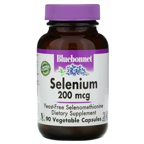   Bluebonnet Nutrition Selenium (C  ) 200  90   -     , -  