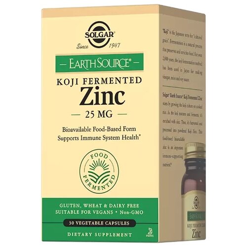 ���� Solgar Zink koji fermented ����., 30 ��., ��������