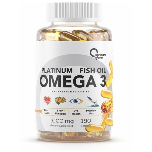 ���� Optimum System Omega 3 Platinum Fish Oil 180 ���� (Optimum System)