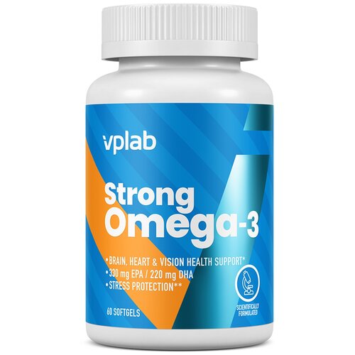 ���� VPLab Strong Omega-3 ����., 87 �, 60 ��.