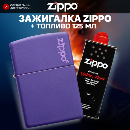    ZIPPO 237ZL Classic, ,    Purple Matte +   125   -     , -,   