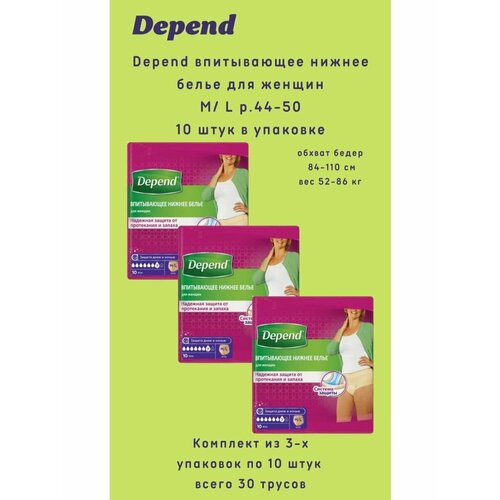   Depend     /L 10/  -     , -  