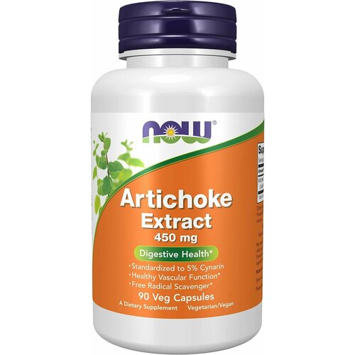 ���� Artichoke Extract NOW Foods, ������� �������� 450 �� - 90 ������