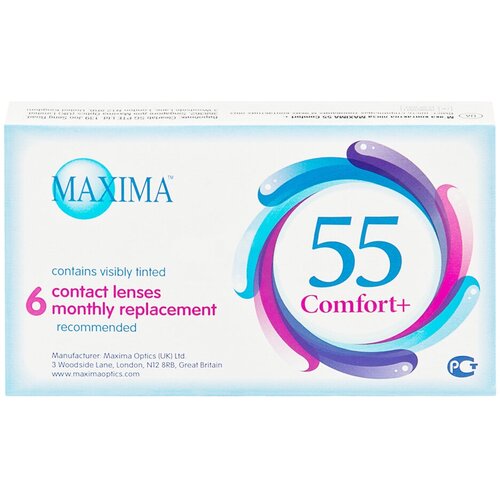     Maxima 55 Comfort Plus, 6 ., R 8,6, D -0,5, , 1 .  -     , -  