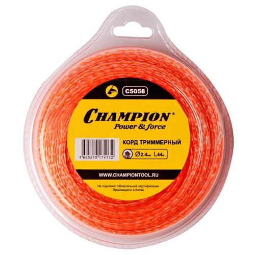    CHAMPION C5058 Square Twist DUO 2.4  44  1 . 2.4   -     , -,   