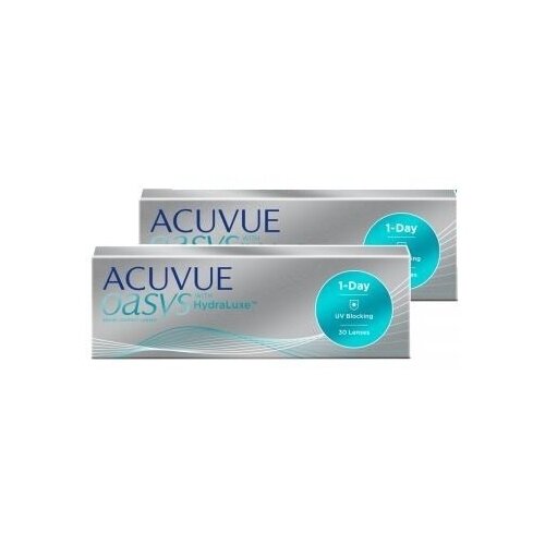     ACUVUE OASYS 1-Day with HydraLuxe, 30 ., R 8,5, D -3, 2 .  -     , -  