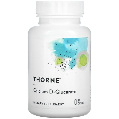 ���� Thorne Research, Calcium D-Glucarate, 90 Capsules