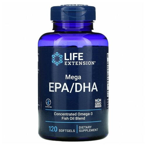 ���� Mega EPA/DHA, 240 �, 120 ��., 1 ��.