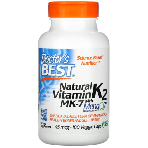 ���� Natural Vitamin K2 MK-7 � MenaQ7 ���. ����., 45 ���, 200 �, 180 ��.