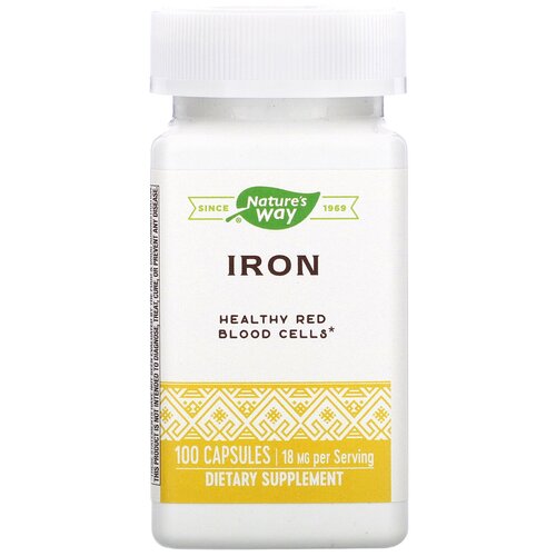    Nature's Way, Iron, 100 , 18   -     , -  