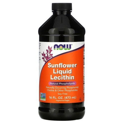    NOW Sunflower Liquid Lecithin, 150 , 473   -     , -  