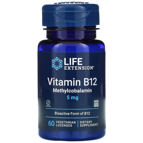    Life Extension Vitamin B12 Bioactive form, 100 , 5 , 60 .  -     , -  