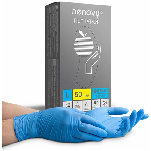       50  (100 .), L (), , BENOVY Nitrile Chlorinated, 1 .  -     , -  