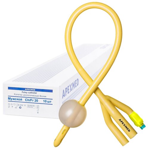 ���� ������� ����� ������������� Apexmed ������� Ch/Fr 20, �����������, 10 ��