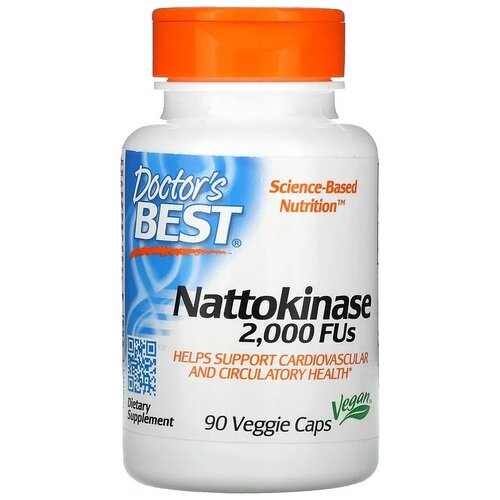    Doctor's Best Nattokinase ., 60 , 2000 FUs , 90 .  -     , -  