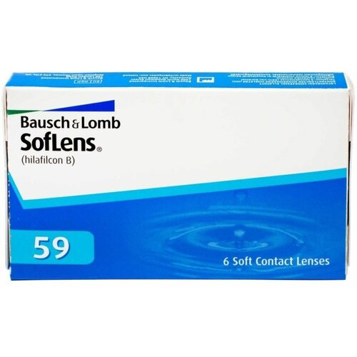     Bausch & Lomb SofLens 59, 6 ., R 8,6, D -0,75  -     , -  