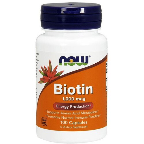   Biotin 1000 mcg NOW (100 )  -     , -  