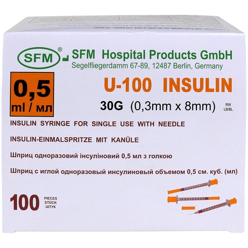   SFM,  0,5   U-100,  30G, 0,38 , 100   -     , -  