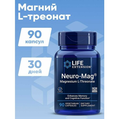   Life Extension Neuro-Mag L-  90    -     , -  