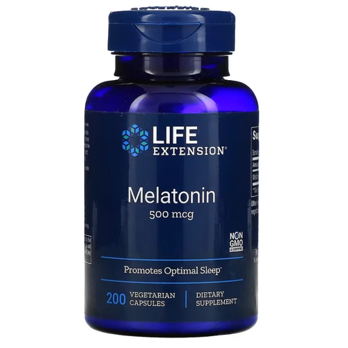    Life Extension Melatonin, 500 , 200 .  -     , -  