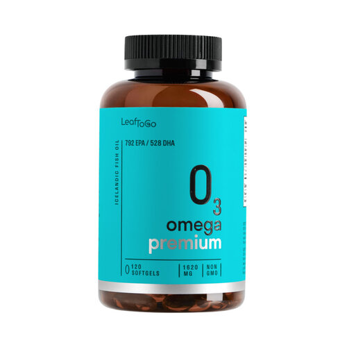   LeafToGo Omega 3 Premium, 1620 , 120 .  -     , -  