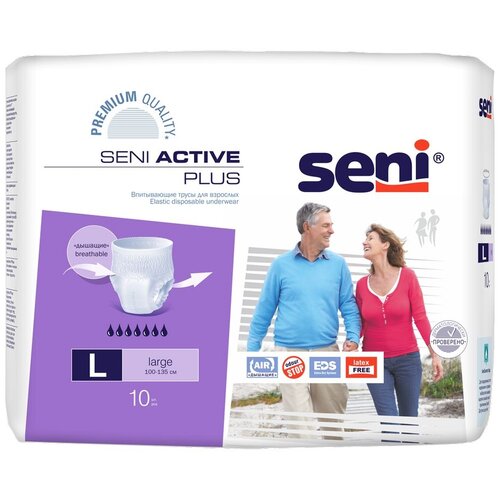    -     Seni ACTIVE PLUS Large ( 100-135 ), 10   -     , -  