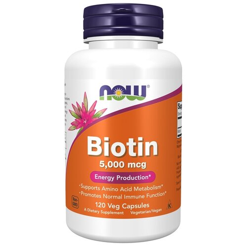    NOW Biotin, 150 , 200 , 5000 , 120 .  -     , -  