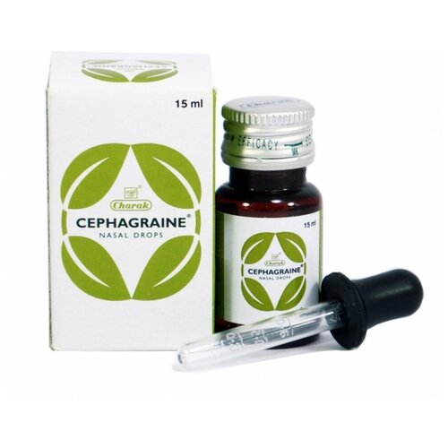    Charak Cephagraine nasal drops, 15   -     , -  