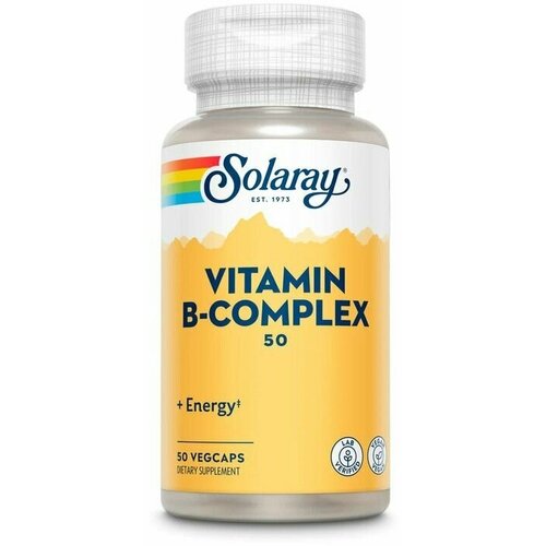 ���� Vitamin B-Complex 50 mg, 50 VegCaps
