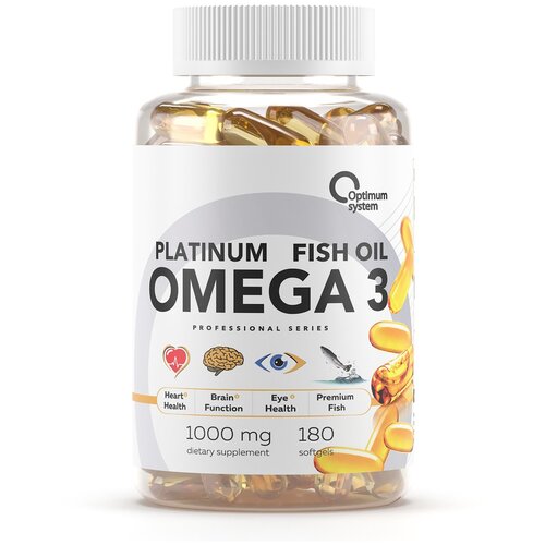    Optimum system Platinum Fish oil Omega-3, 90 , 180 .  -     , -  