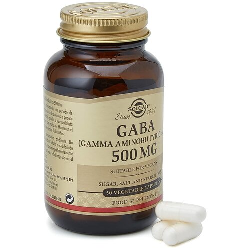 ���� Solgar GABA 500 mg Vegetable Capsules, 50 ����.