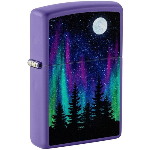   ZIPPO Night In The Forest   Purple Matte, /, , 38x13x57 